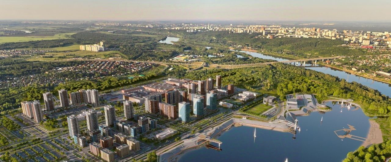 квартира г Уфа р-н Ленинский жилой район Затон-Восточный Паруса жилой комплекс фото 15