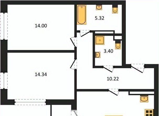 квартира г Воронеж р-н Центральный ул Ломоносова 116/1 фото 1