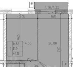 квартира г Казань метро Горки ул Аделя Кутуя 110е фото 4