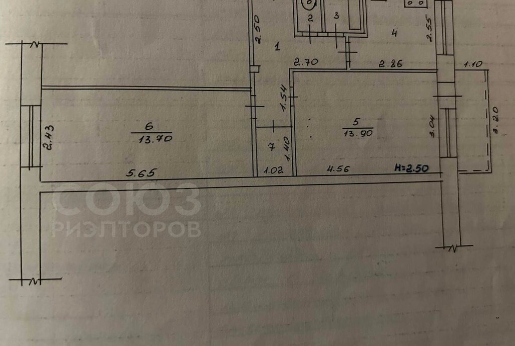 квартира г Волгоград ул Автомобилистов 10 фото 13