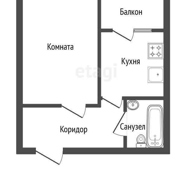 квартира г Уфа ул Просвещения 11 фото 26