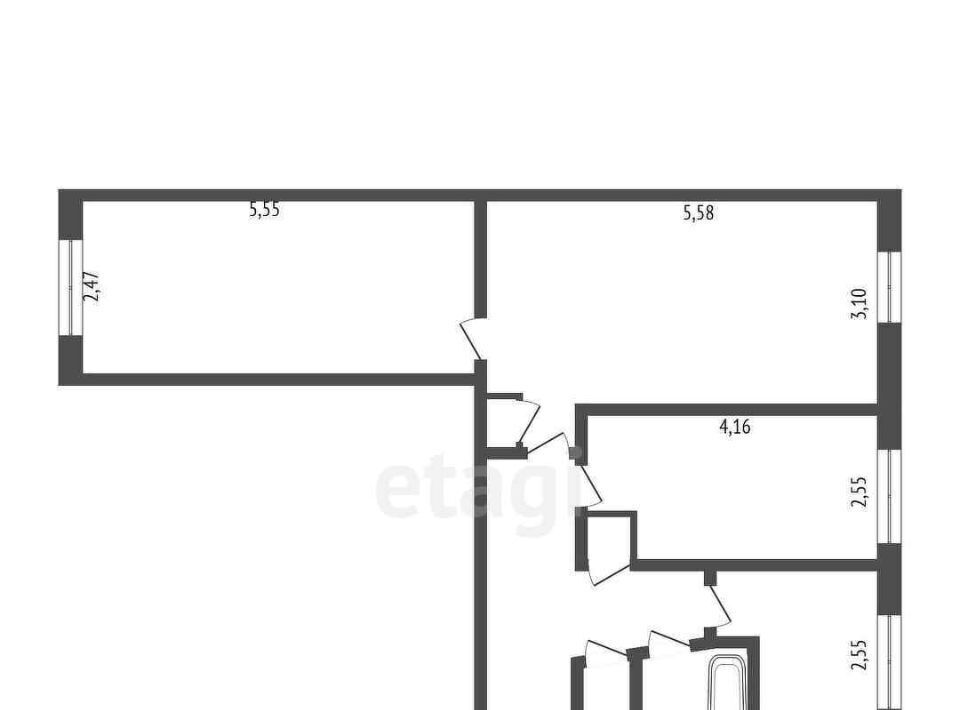 квартира г Ухта УРМЗ ул Школьная 3 фото 12