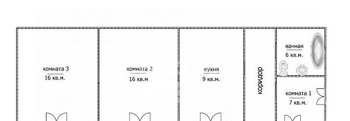 квартира г Саратов р-н Октябрьский ул 3-я Силикатная 71 фото 2