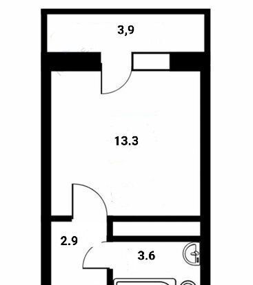 квартира г Краснодар р-н Прикубанский ул Домбайская 55к/5 фото 9