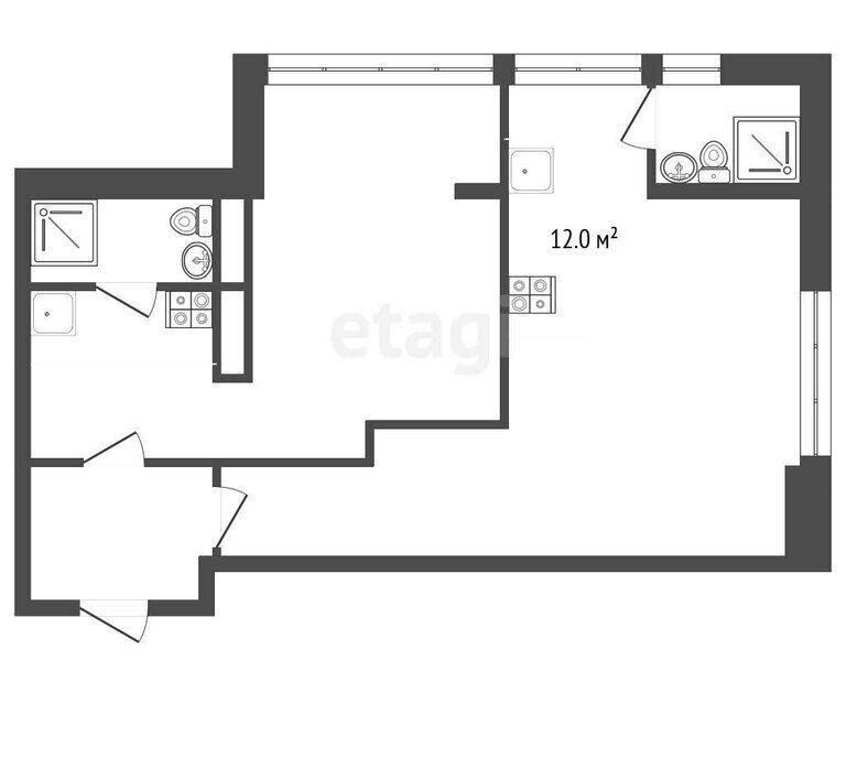 квартира г Краснодар р-н Центральный ул Коммунаров 270к/1 фото 17