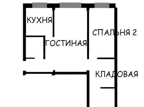 квартира г Красноярск р-н Свердловский ул 60 лет Октября 83 фото 16