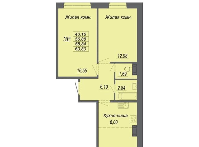 Южный микрорайон ул Рокоссовского ЖК «Маршал» фото