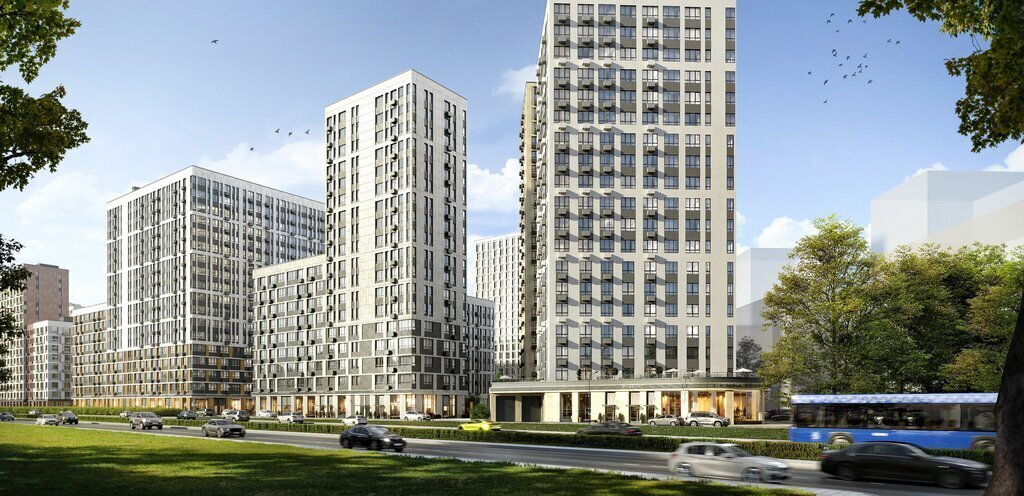 квартира г Москва п Сосенское ЖК Бунинские Кварталы метро Коммунарка ТиНАО Потапово, к 2. 5 фото 8