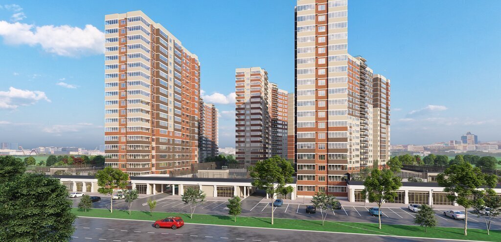 квартира г Краснодар р-н Прикубанский ул Западный Обход 45к/1 фото 2