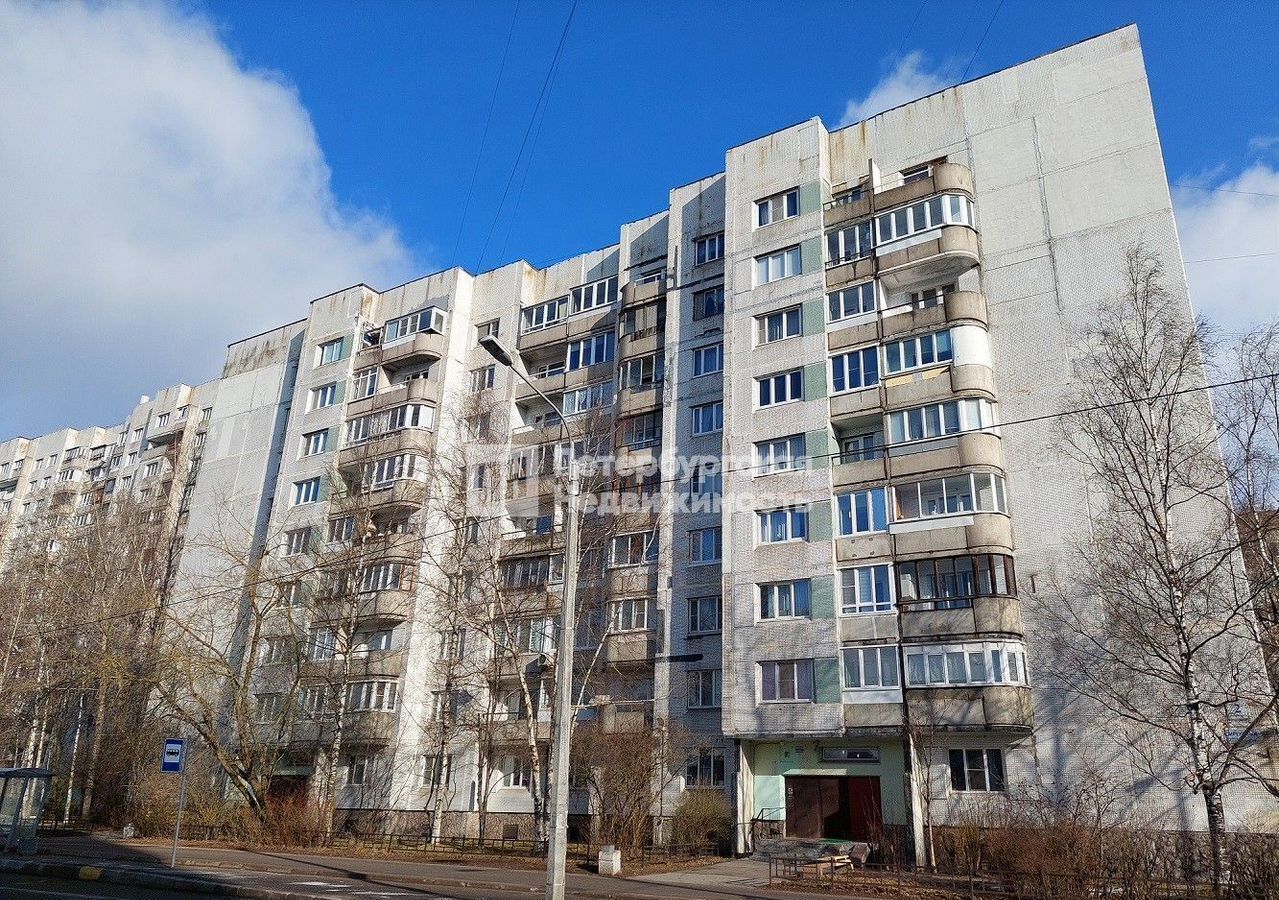 квартира г Санкт-Петербург метро Проспект Просвещения б-р Сиреневый 2к/1 округ Сергиевское фото 1