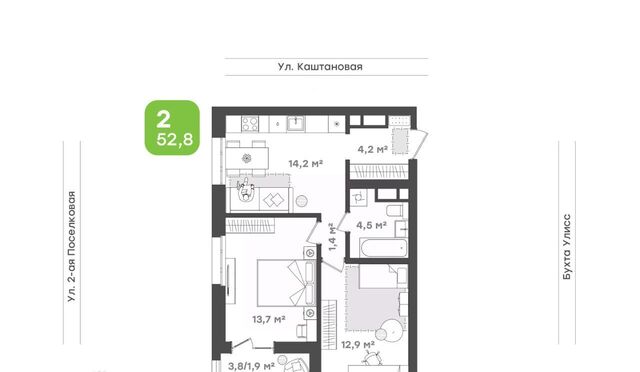 ул 3-я Поселковая 16/1 Семейный квартал «Гавань» фото