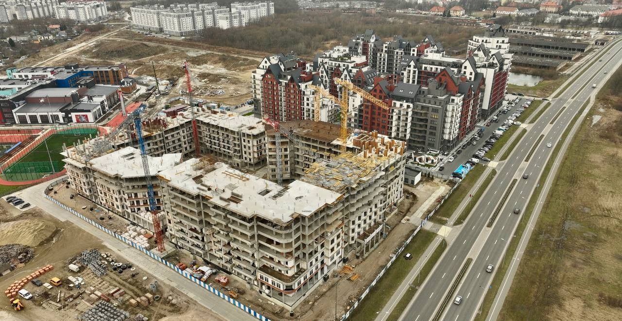 квартира г Калининград р-н Ленинградский ул Молодой гвардии 38 ЖК «Русская Европа» фото 3