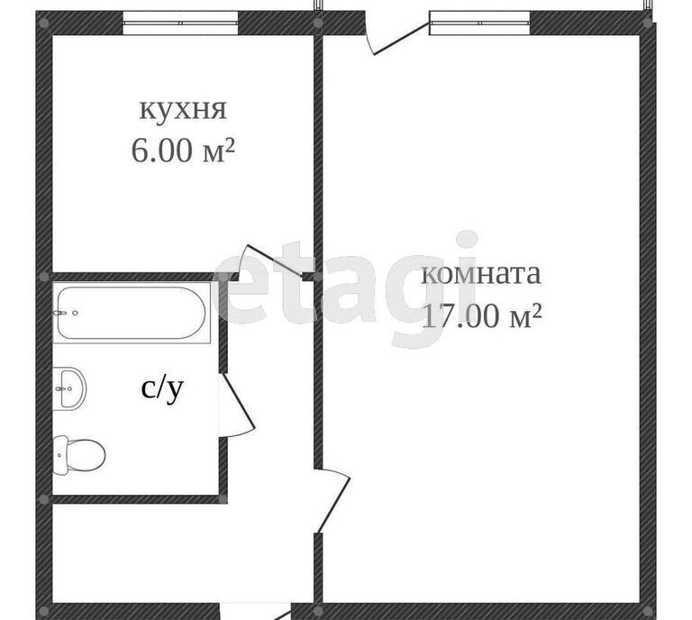 квартира г Кострома п Малышково проезд Березовый 3 фото 1