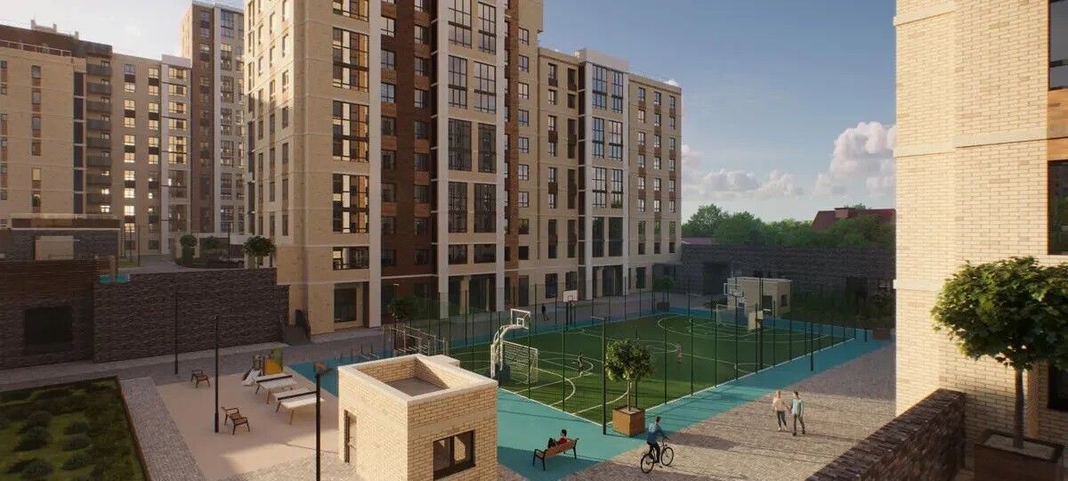 квартира г Краснодар р-н Прикубанский проезд им. Репина 1 ЖК «Репин-Парк» фото 7