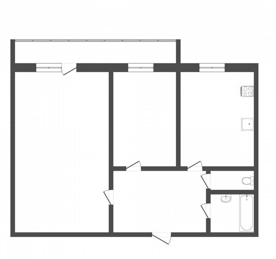 квартира г Тюмень р-н Калининский ул Уральская 53к/4 фото 31