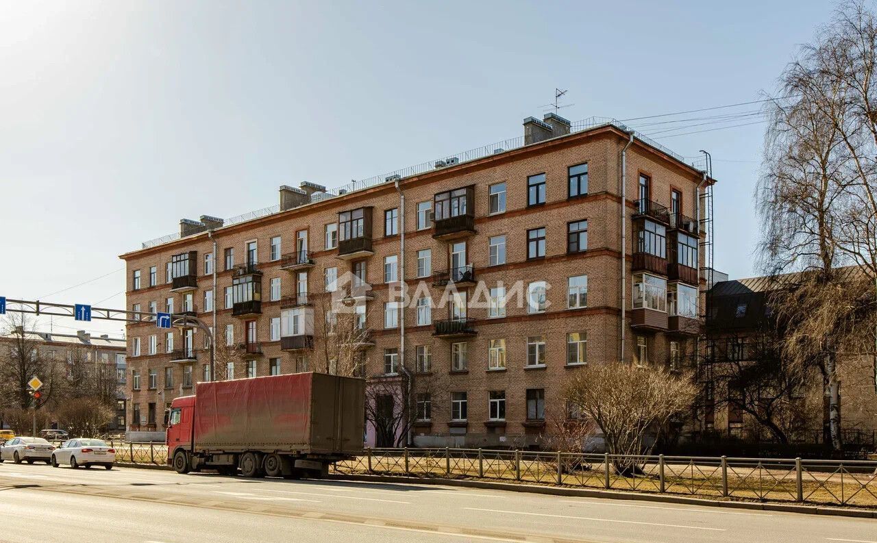 квартира г Санкт-Петербург метро Лесная Выборгская сторона ул Грибалёвой 6 округ Сампсониевское фото 22