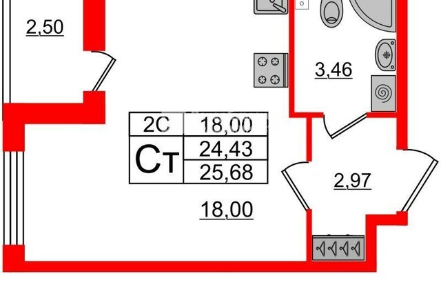 квартира метро Московская дом 95к/3 ЖК Парадный ансамбль Ленинградская область фото