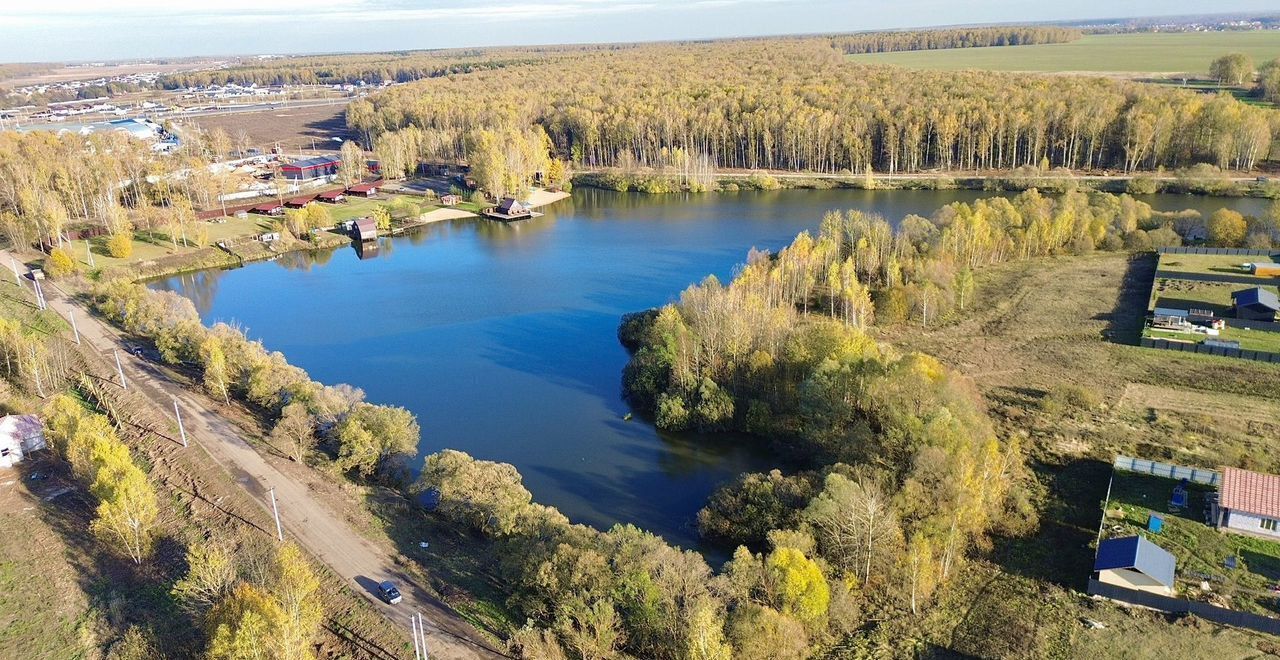 земля г Домодедово мкр Белые Столбы 30 км, Новокаширское шоссе фото 8