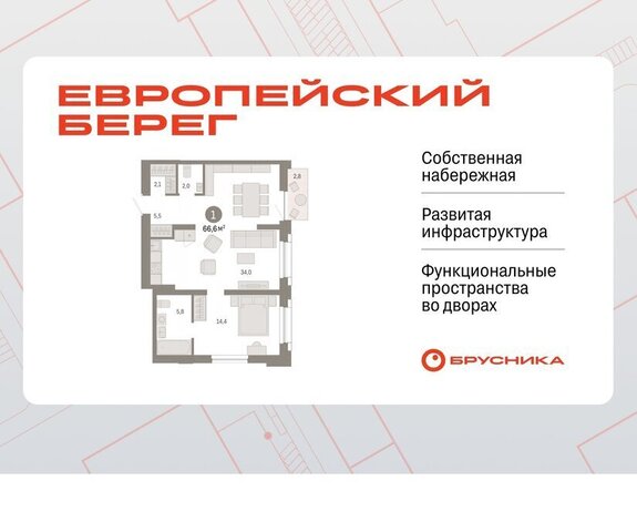 р-н Октябрьский микрорайон «Евроберег» микрорайон Европейский Берег фото