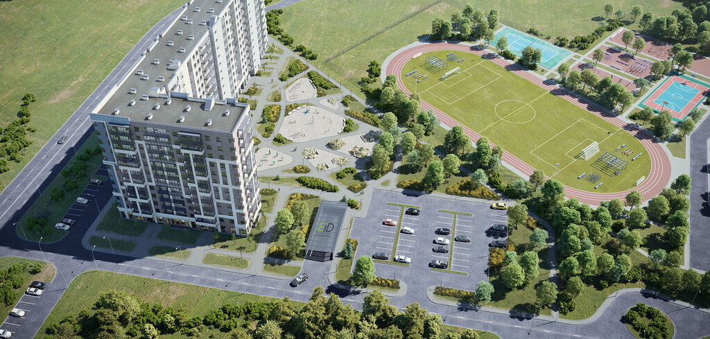 квартира г Кудрово Северное Кудрово ул Солнечная 2 Улица Дыбенко фото 1