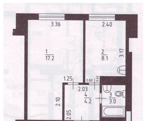 квартира г Тольятти р-н Автозаводский 12-й квартал б-р Гая 17 фото 21