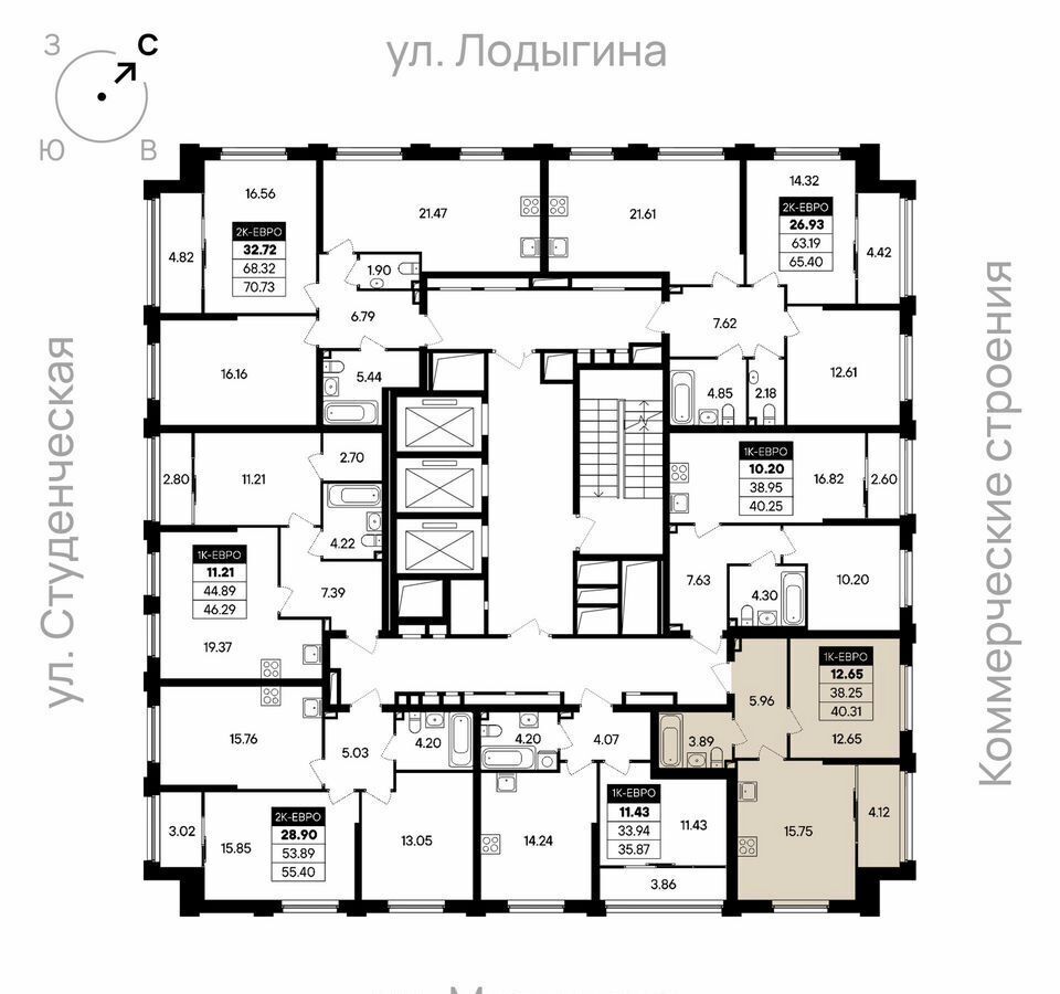 квартира г Екатеринбург р-н Кировский ул Малышева 145 ЖК "Динамика" фото 2