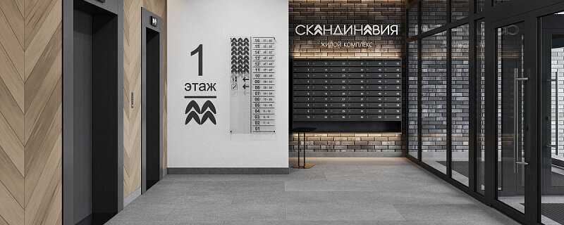 квартира г Ижевск р-н Индустриальный Карлутский ЖК «Скандинавия» 3-й микрорайон фото 7