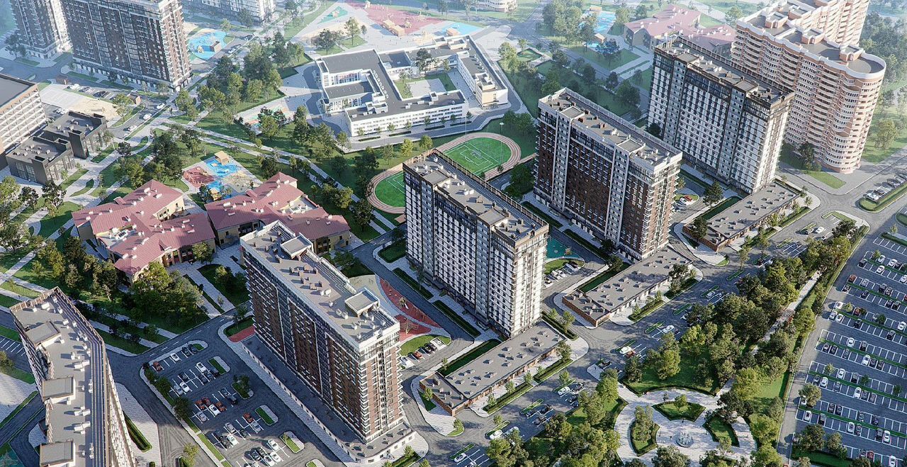 квартира г Краснодар р-н Прикубанский ул им. Марины Цветаевой 1 Мкр. «DOGMA PARK» Мкр. «DOGMA PARK» Догма Парк фото 9