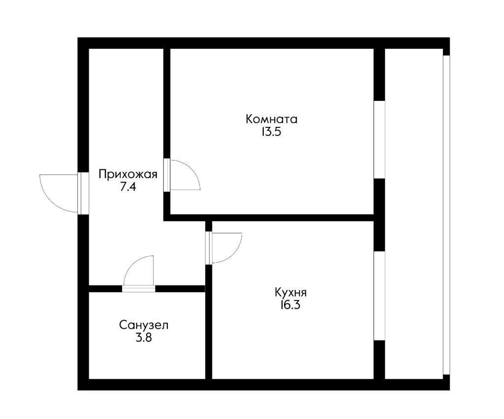 квартира г Краснодар п Российский ул Очаковская 3 р-н Прикубанский фото 9