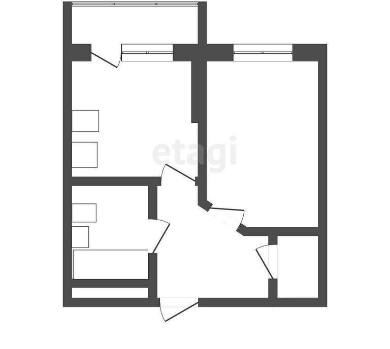 квартира г Дмитров микрорайон имени В.Н. Махалина 39 фото 1