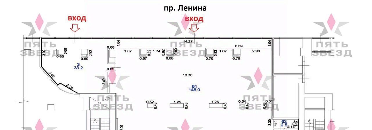 торговое помещение г Самара р-н Октябрьский пр-кт Ленина 6 фото 7