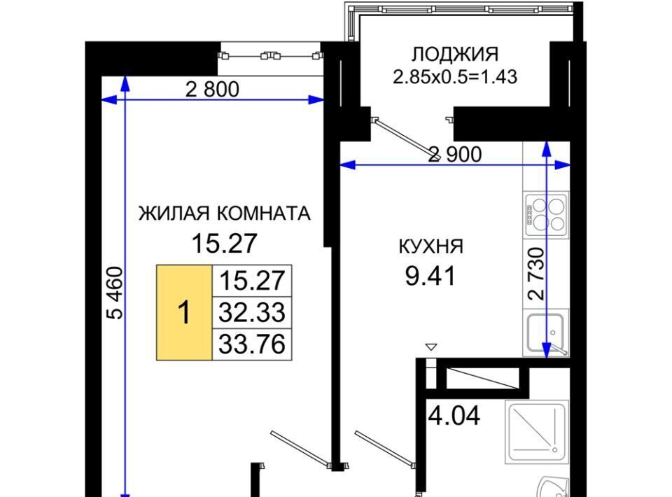 квартира г Ростов-на-Дону р-н Октябрьский пер Нефтекачка ЖК «Октябрь Парк» фото 1