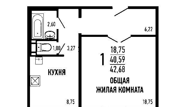 квартира г Челябинск р-н Тракторозаводский ул Эльтонская 2-я 61б фото 2