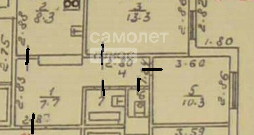 квартира г Липецк р-н Октябрьский ул Имени Хорошавина А.И. 3 фото 27
