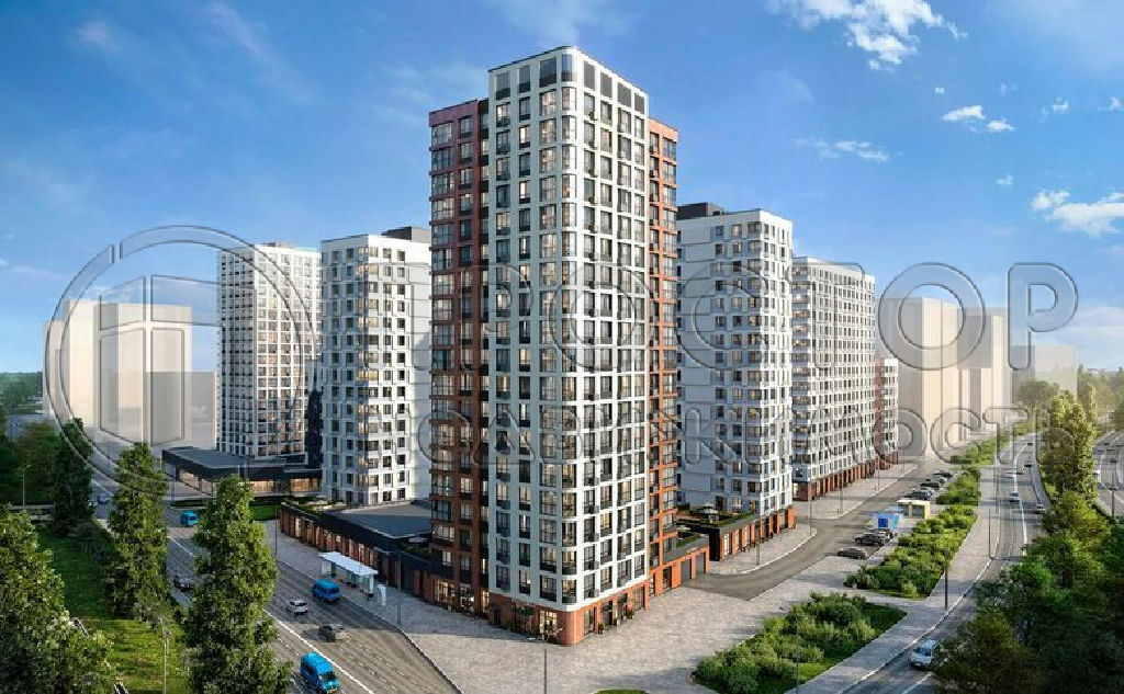 квартира г Москва п Сосенское п Коммунарка ЖК Бунинские Кварталы Потапово, обл Московская фото 4
