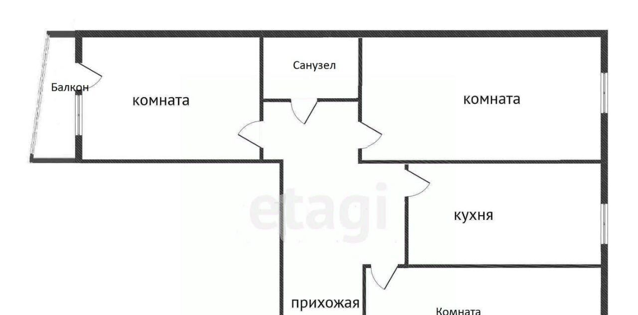 квартира г Владивосток р-н Советский ул Русская 55а фото 2