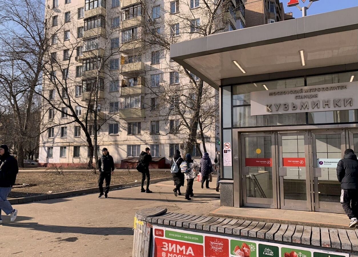квартира г Москва метро Кузьминки ЮЗАО Волжский Бульвар квартал 114А, к 9 фото 39