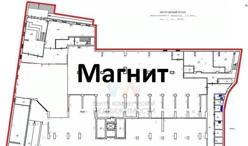 торговое помещение г Уфа р-н Октябрьский ул Набережная р. Уфы 39/3 фото 10