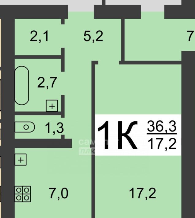 квартира г Нижний Новгород Канавинская ш Московское 17а фото 2
