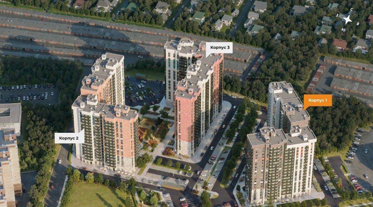 квартира г Москва ТиНАО Троицк ЖК «АкадемикА» фото 18