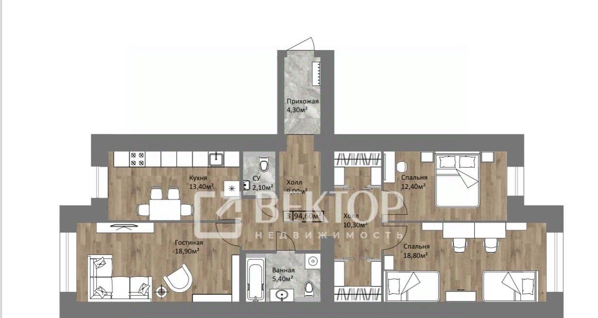 квартира г Ярославль р-н Фрунзенский ул Старая Костромская 6 фото 2