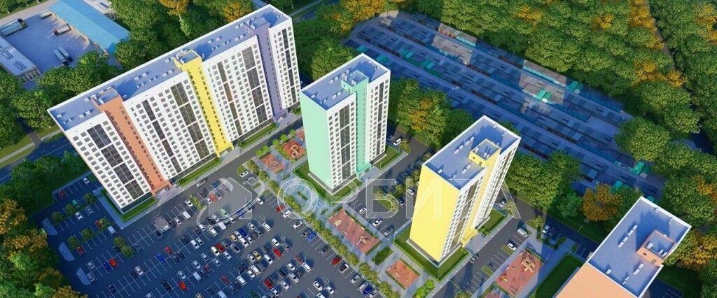 квартира г Тюмень р-н Центральный ул Ветеранов труда 9ак/3 фото 2