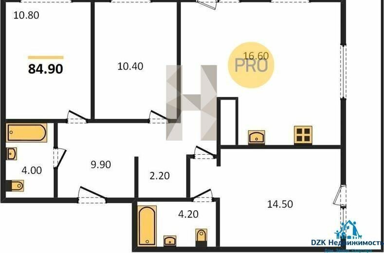 квартира г Краснодар ул Автолюбителей 1/7к 1 фото 7