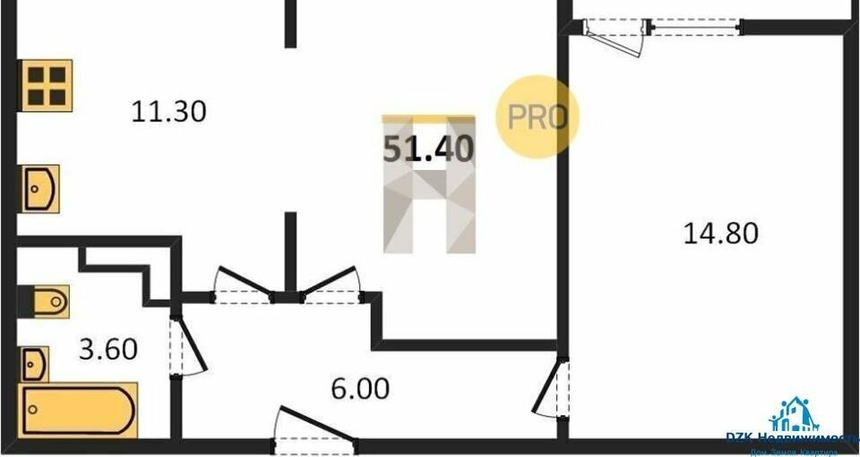 квартира г Краснодар р-н Карасунский Новознаменский ул Войсковая 4к/5 фото 5