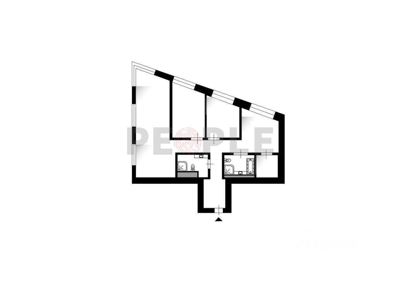 квартира г Москва СЗАО Хорошево-Мневники ул Народного Ополчения 15/3 ЖК Wellton Towers Московская область фото 2