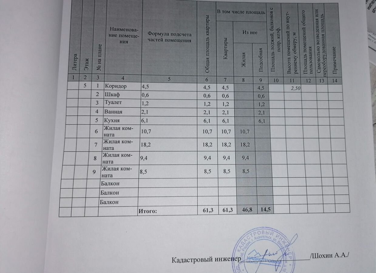 квартира г Архангельск р-н Ломоносовский округ ул Шабалина А.О. 22 фото 16