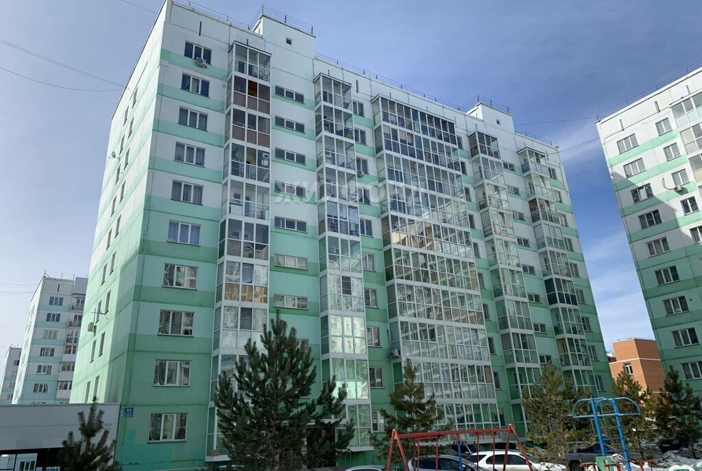 квартира г Новосибирск р-н Октябрьский Золотая Нива ул Виталия Потылицына 11 Плющихинский фото 10