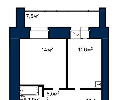 квартира г Благовещенск 224-й кв-л фото 1