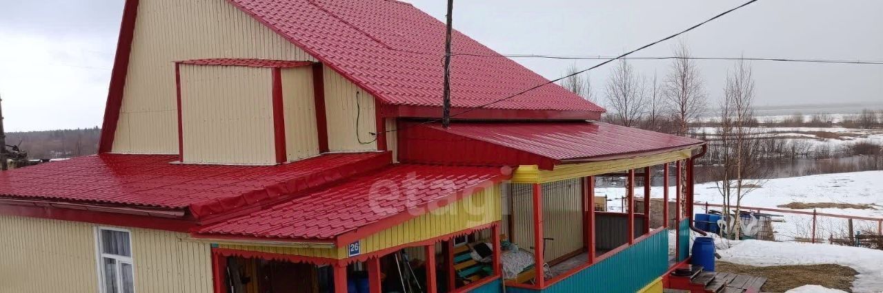 дом г Усинск с Усть-Уса ул Колхозная 26 фото 4