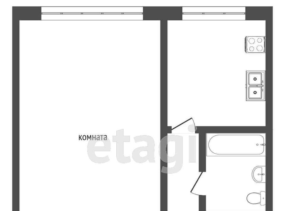 квартира г Омск р-н Октябрьский ул 3-я Молодежная 75 фото 2